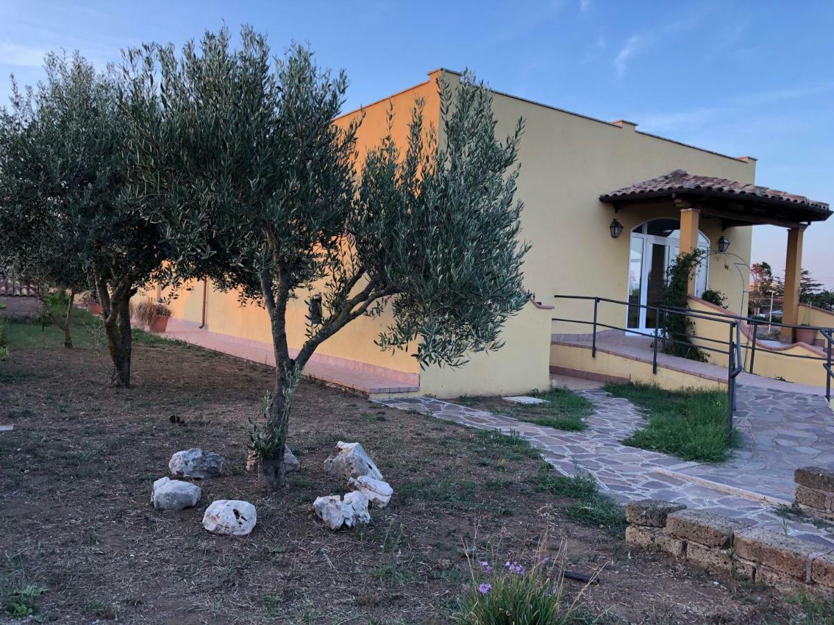 Agriturismo "Lo Zafferano" アプリーリア エクステリア 写真